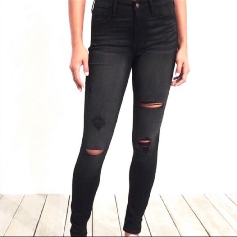 Hollister black jeans
